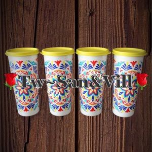 Tupperware Costal Del Sol Tumbler Set